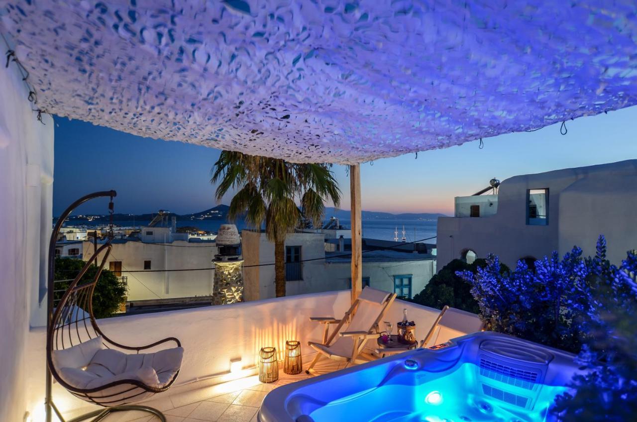 Honey & Cinnamon Luxury Suite Naxos City Extérieur photo
